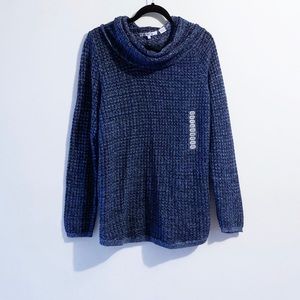 NWT Cowl Neck Knitted Sweater